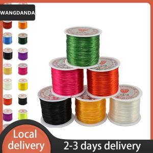 [COD] WANGDANDA Ship within 24 hours 50M Strong Stretch Elastic Cord Wire rope Bracelet Necklace String Bead 0.5mm
