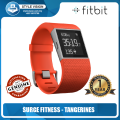 FITBIT SURGE FITNESS SUPER WATCH - TANGERINES. 