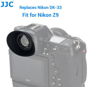 JJC DK33 Eyepiece Eyecup Soft Silicone Camera Viewfinder for Nikon Z9 Z8 Camera