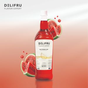 Watermelon Syrup Delifru 1 Liter - Sirup Semangka Premium