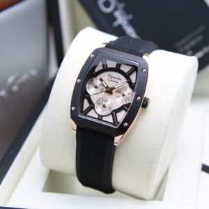 Jam Tangan Wanita Alexandre Christie AC 2998 AC2998 AC 2744 Original Garansi Resmi 1 Tahun - Tali Rubber