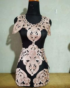 RENDA BORDIR GAUN NOVITA