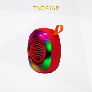 TWOSTAR Speaker Bluetooth Mini Full Bass Subwoofer LED Wireless