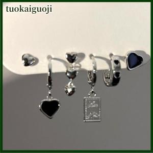 tuokaiguoji 2022ฟรีเทรนด์ใหม่ของต่างหูเชอร์รี่เครื่องประดับแบบกอธิคเครื่องประดับลมหนาวชุดแหวนสำหรับผู้หญิงของขวัญเครื่องประดับผู้หญิงสุดหรู