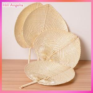 [Hill Angelia] Pushan quạt làm bằng tay nghệ thuật quạt tre hình quả đào quạt không khí mùa hè mát mẻ tự làm