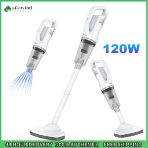 Sikiwind Handheld Vacuum Cordless Vacuum Cleaner 12000Pa Vacuum Cleaning Machine Low Noise Multi Function for Home Office Car
