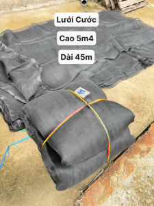 Lưới cước Đen ( Cao 5m4 - Dài 45m ) hỗ trợ trong chăn nuôi trồng trọt và xây dựng.