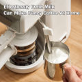 Petrus Espresso Coffee Machine Mini 5 Bar With Fancy Milk Function Latte Cappuccino For Beginners PE2160W. 