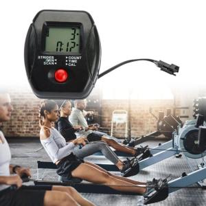 Abdominal Wheel Counter Stepper Counter Digital Pedometer LCD Display Step Machine Counter for Fitness