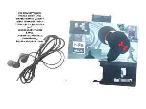 S24  HEADSET KABEL STEREO SUPER BAS EARPHONE HIGH QUALITY HANDSFRE MIC HEADSET FULL BASS EXTRA AUDIO
