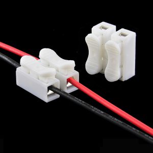 [HCM]Bộ 100 Cút nối dây điện nhanh CH-2 (domino kẹp) - mối nối đẹp gọn gàng an toàn chống chạm chập điện cháy nổi trong các hộp âm tường hoặc hộp nổi…