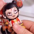 Ne Zha 2 Nezha Birth of the Demon Child anime Press to change face doll Toy figures cute kids toys. 