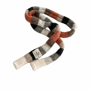 DGFDF Rainbow Color Y2K Striped Scarf Harajuku Style Collocation Clothing Accessories Long Narrow Scarves Gothic Sweet Cool Stripe Shawl Girl