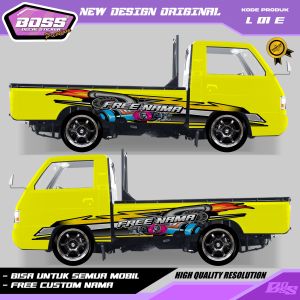 L01-STIKER MOBIL GRANDMAX PICK UP THAILOOK DECAL L300 TRAGA FUTURA-STIKER DECAL MOBIL PICKUP TRIRON