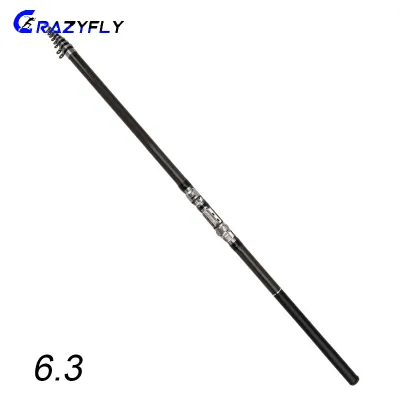 Crazyfly Telescopic Carbon Rock Fishing Rod 30T Hand and Sea Dual-use Rock Fishing Rod Ceramic Guide Ring