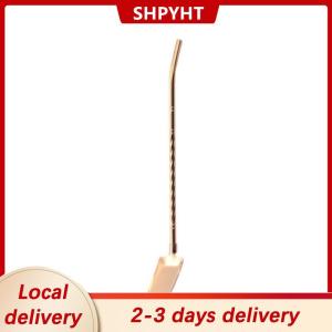[COD] SHPYHT Local delivery Ship within 24 hours Stainless Steel Mix Drinking Spoon Straws Creative Ice Cream Kitchen Utensil Barware Shovel Spoon Shaped Straws