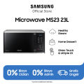Samsung Microwave Solo 23L | Quick Defrost | Eco Mode | Ceramic Inside | Deodorization | MS23K3515AS. 