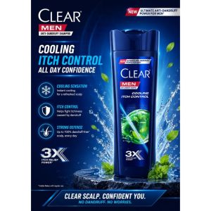 [ 30% Off ] CLEAR Men Anti-Dandruff Shampoo  650ml ready stock Malaysia