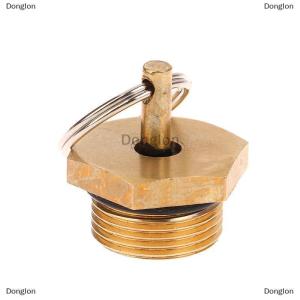 [COD] Donglon วาล์วระบายน้ำสำหรับถังอากาศรถบรรทุกป้องกันการเกิดสนิมประเภทสวิตช์ระบายน้ำ151ปลั๊กทองแดงชิ้นส่วนรถยนต์