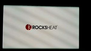 ROCKSHEAT Pizza Stone for baking pizzas in oven with even heat distribution and crispy crust.