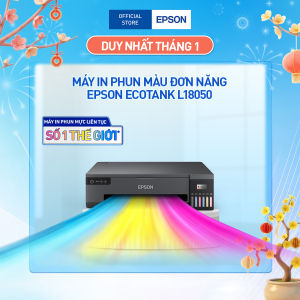Máy in phun màu A3 Epson Ecotank L18050 6 màu in sắc nét