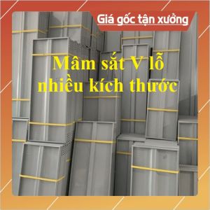 Mâm Kệ Sắt V lỗ nhiều kích thước lắp kệ sắt V3 V4 V35 V46