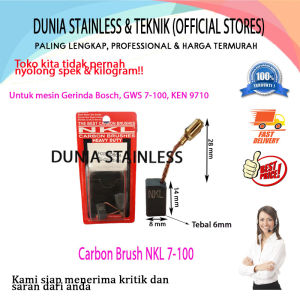 Carbon Brush NKL  7-100 Untuk tool & handtool