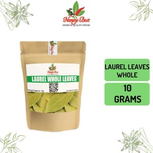 NanaysBest Laurel Whole Leaves in a Pouch 10 Grams  (Buong Dahon ng Laurel) 10Grams Bay Leaf Whole Bay Leaves Buo