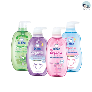 Sữa tắm gội Dnee 180ml/380ml/750ml tắm gội toàn thân cho bé Dnee Organic chính hãng an toàn dịu nhẹ