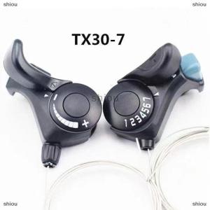 [COD] shiou Split Finger Pivot 7-Speed 21-Speed Hand Shifters Mtb Finger Pivot TX30-7 Bicycle Riding Accessories