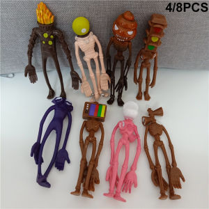 Siren Head Figure Horror Foundation Movie Game Toy Action Sirenhead Model Doll Toys Birthday Gifts