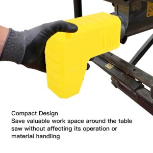 KECTTIO Tool-Free Installation Saw Dust Collector Adapter PLA Material With Hook Dust Extraction Adapter Extraction System Efficient Collection Table Saw Adapter Table Saw