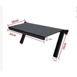 【local Stock】Adjustable TV Screen Top Storage Shelf Rack Monitor Wall Mount Rack Set Top Box Screen Storage Bracket