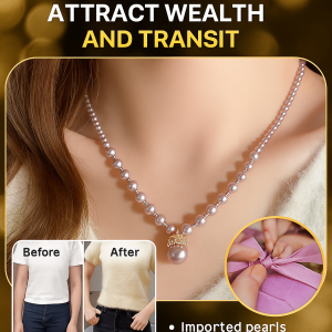 [โชคลาภ] จี้ฉีตงไหลสีม่วง สร้อยคอไข่มุกเพชร สร้อยคอไหปลาร้าลูกปัดเพชรสีม่วง สร้อยคออเนกประสงค์ หรูหรา สง่างาม镶钻珍珠项链