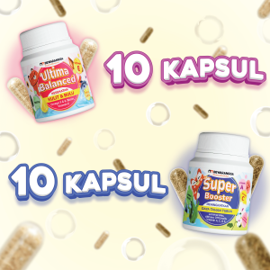Dewarangga Paket Vitamin Kucing PELEBAT BULU untuk Mempercepat Pertumbuhan Bulu Bulu Lebat & Sehat