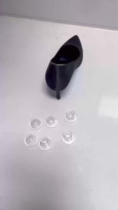 [Free Shipping] High-Heeled Shoe Heel Protectors Round Heel Noise-Reducing Covers Wear-Resistant And Non-Slip High-Heeled Shoe Heel Covers