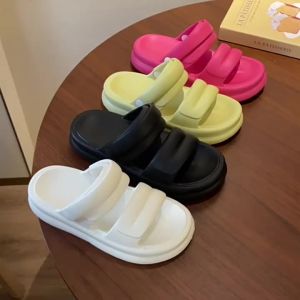 [Free Shipping] WomenS Thick-Soled Slippers New Spring Style Fashionable Thick-Soled Platform Shoes For Couples To Wear Outside