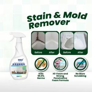 WUWUJIE&Mold Remover 500ml Wall Stain Remover Bathroom Cleaner Pencuci Kulat Dinding Mould Remover Mildew Remover