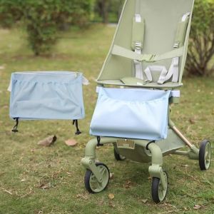 BISCUSM Đa chức năng Túi đựng xe đẩy Dung lượng lớn Vải Oxford Túi treo xe đẩy Phổ quát Bình đựng tã Túi mẹ Bộ tổ chức xe đẩy