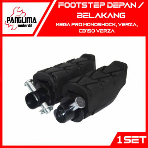Footstep Belakang-Depan Mega Pro New Mono shock & Verza & Verza CB150 Foot Step-Fotstep-Bustep-Pijakan-Injekan