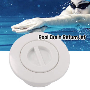 1 Set Pool Clean Out Drain Spout Vacuum Fittings Drain Return Jet Vacuum Fittings For Swimming Use