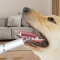 Household Dog Teeth Professional Cleaner Toothbrush Ultrasonic Tartar Plaque Remover Portable Dog Toothbrush Electric Bright White Pet Supplies. 