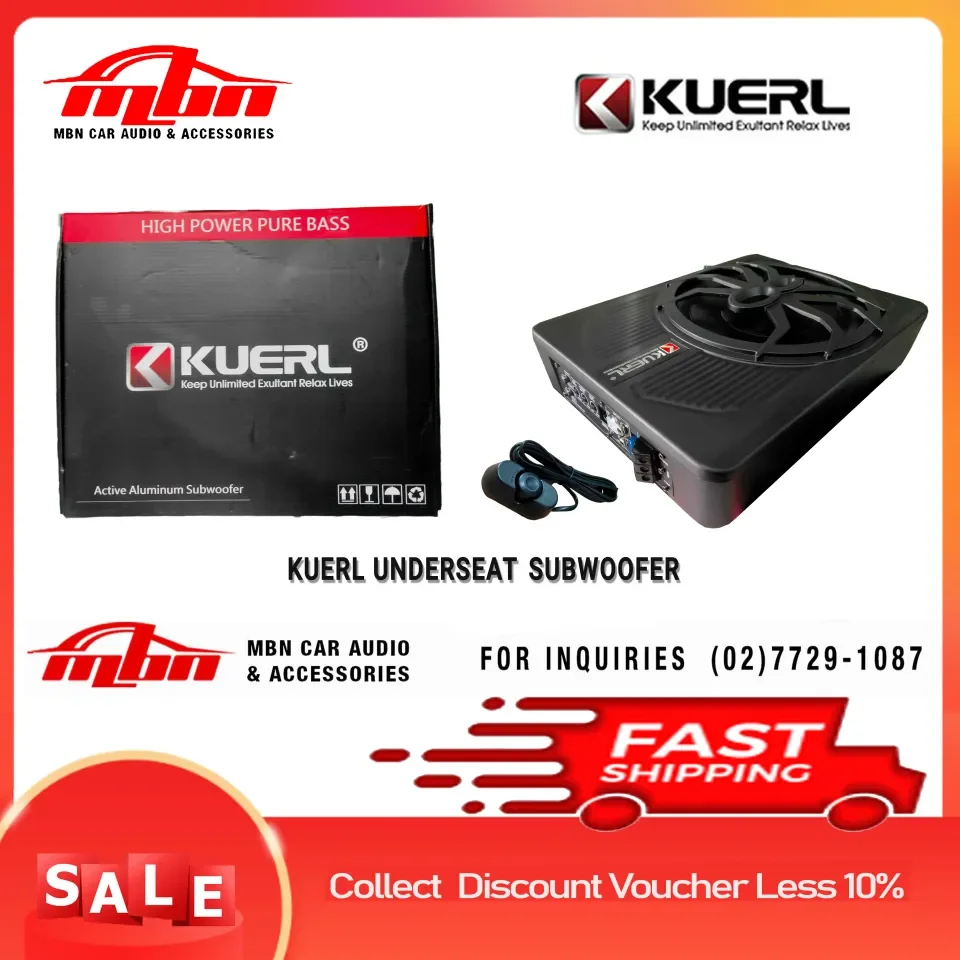 Kuerl sales underseat subwoofer