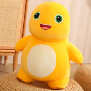 Boneka Naga Susu Nailong Kuning Jumbo Plushies Bahan Halus Mainan Mewah Hadiah Ulang Tahun Anak