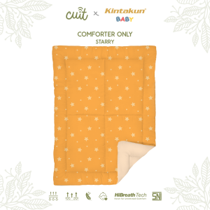 [BEST SELLER] CUIT X Kintakun Baby Bedding Comforter Bedcover Only Gold Katun Anti Bakteri