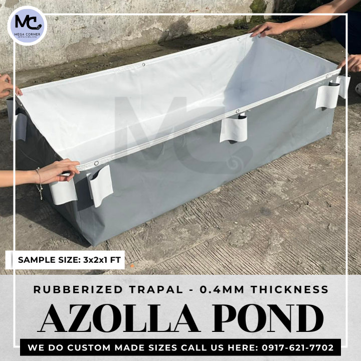 Trapond Frame WITH ROPE 6x3x2ft Azolla Bed Original Maruyama High Quality Fish Pond ...