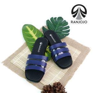 Sandal Wanita Original Wanita RJ06 terbaru Slop sendal wanita Murah Kekinian
