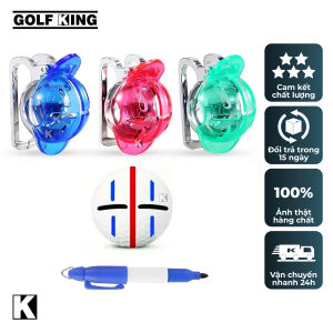 Bộ kẻ đường bóng golf phụ kiện hỗ trợ căn chỉnh đánh bóng golf trên sân