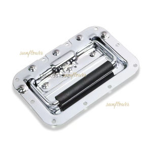 4PCS Handle bobok Besar 162*107MM Handle tanam hendel box handle koper hardcase