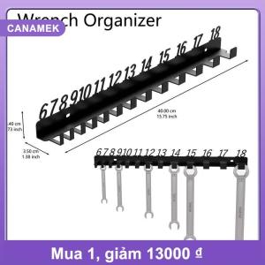 【CANAMEK】 Cờ lê vít tổ chức nhà treo tường lưu trữ giá với số khe cắm công cụ tổ chức móc Kìm tuốc nơ vít chủ